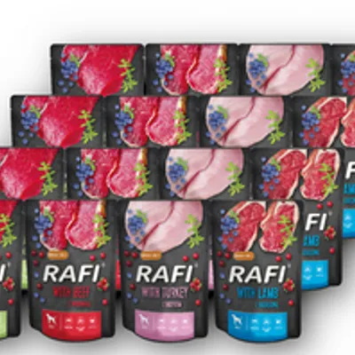 RAFI dla psa mix smaków 16x300g
