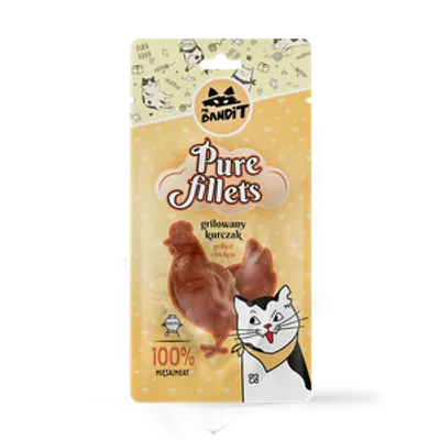 Mr Bandit Pure Fillets grilowany kurczak 30g