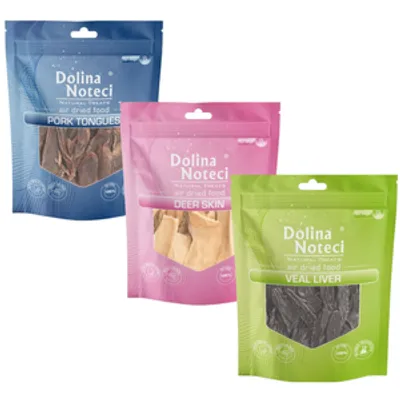 DOLINA NOTECI Natural Treats  przysmak dla psa mix Smaków 400g