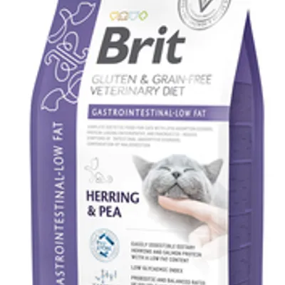 BRIT GF Veterinary Diets Cat Gastrointestinal-Low Fat 2kg