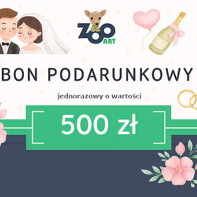 Bon podarunkowy dla Młodej Pary 500zł