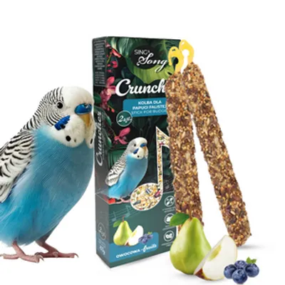 SING&SONG cruncher dla papużki falistej 85g owocowy