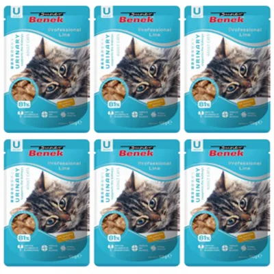 Super Benek Saszetka dla kota urinary 24x100g