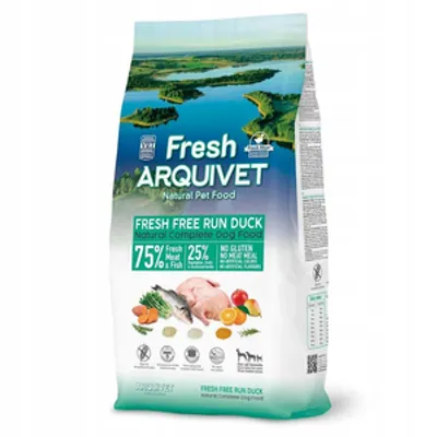 ARQUIVET FRESH - Półwilgotna karma dla psa kaczka z rybą oceaniczną 10 kg