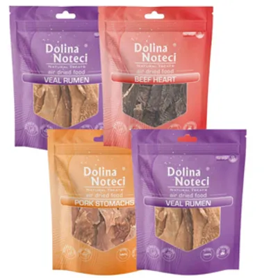 DOLINA NOTECI Natural Treats przysmak dla psa 4x100g