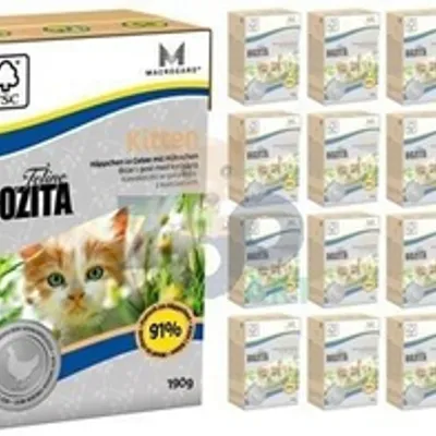 BOZITA Feline Kitten 16 x 190g