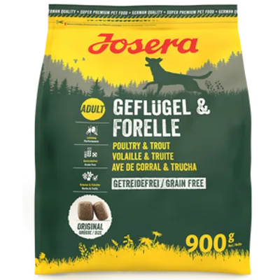 JOSERA Geflügel & Forelle 900g