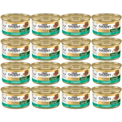 Purina Gourmet Gold pasztet z królikiem 48x85g