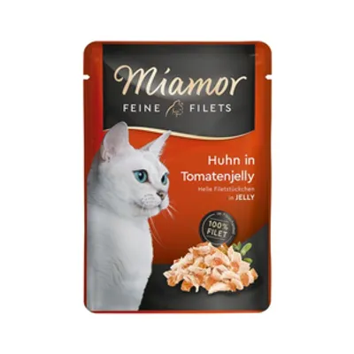 Miamor Feine Filets - mokra karma dla kota tuńczyk z pomidorami w galarecie 100g