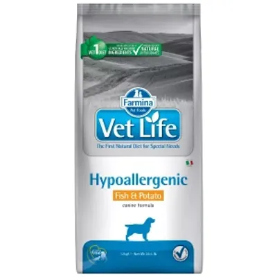 FARMINA Vet Life Dog Hypoallergenic Fish & Potato 12kg | Darmowa dostawa