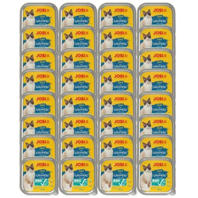 JOSERA JosiCat Pate z łososiem 32x100g