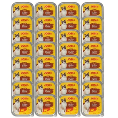 JOSERA JosiCat Pate z wołowiną 32x100g