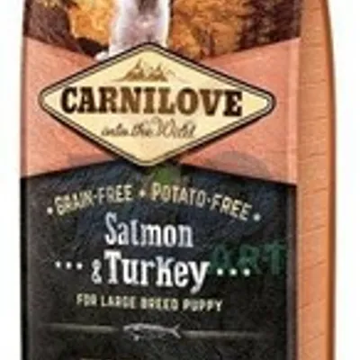 Carnilove Salmon & Turkey for Large Breed Puppy 12kg