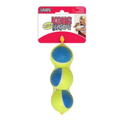 KONG SqueakAir Ultra Ball M 3szt