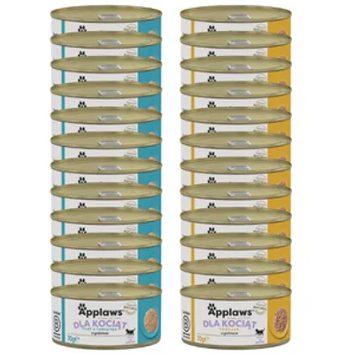Applaws Cat Kitten dla kociąt Mix Smaków 24x70g PUSZKA