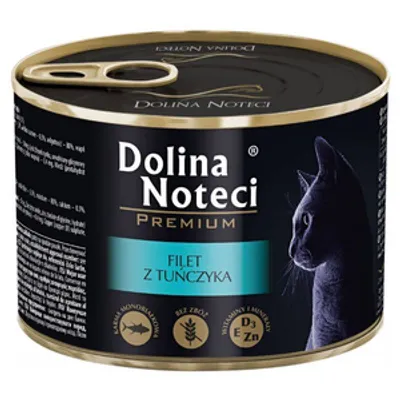 DOLINA NOTECI Premium dla kota filet z tuńczyka  185g