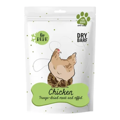 PAKA ZWIERZAKA - Przysmak Lio PEPE Chicken (kurze serca) 60g