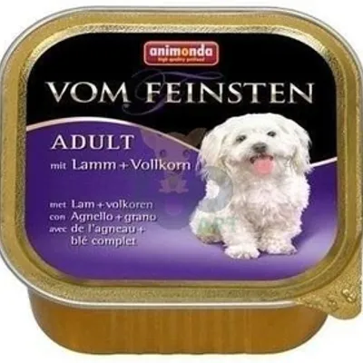 ANIMONDA Dog Vom Feinsten Adult smak: jagnięcina z pełnymi ziarnami 150g