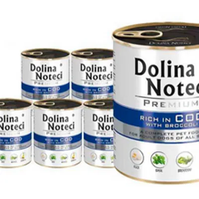 Dolina Noteci Premium Dorsz z brokułami 24x800g