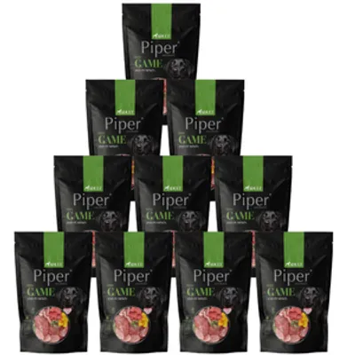 DOLINA NOTECI Piper dla psa z dziczyzną i dynią 10x500g