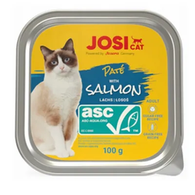 JOSERA JosiCat Pate z łososiem 100g