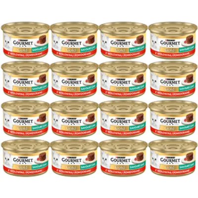 Purina Gourmet Gold wołowina w pomidorach 48x85g
