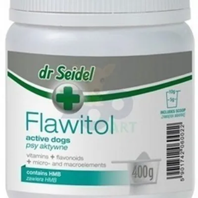 Dr Seidel FLAWITOL z HMB dla psów aktywnych 400g proszek