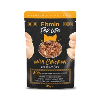 Fitmin Cat For Life Adult Chicken 85g