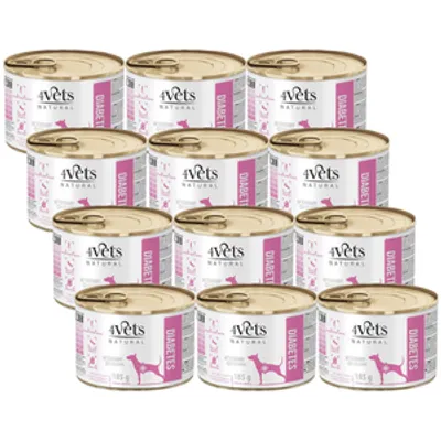 4Vets Dog Diabetes 12x185g