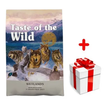 TASTE OF THE WILD Wetlands 5,6kg + niespodzianka dla psa GRATIS!