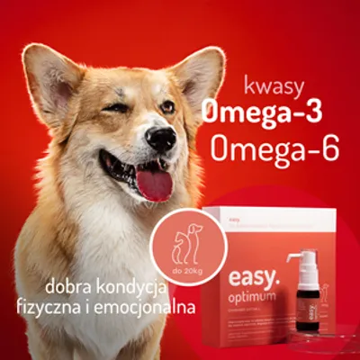 Easy. Olej konopny dla psów i kotów Optimum do 20kg