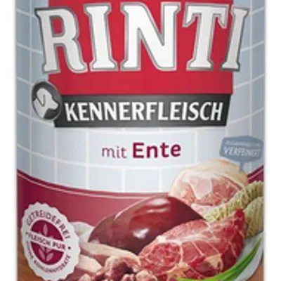 Rinti Kennerfleisch Ente karma mokra dla psa - kaczka 400g