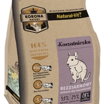 KORONA NATURY Natural-Vit pokarm dla kosztniczki 1,6kg