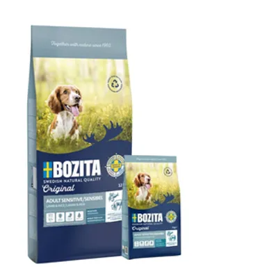 BOZITA Original Sensitive Digestion 12kg + 3kg GRATIS
