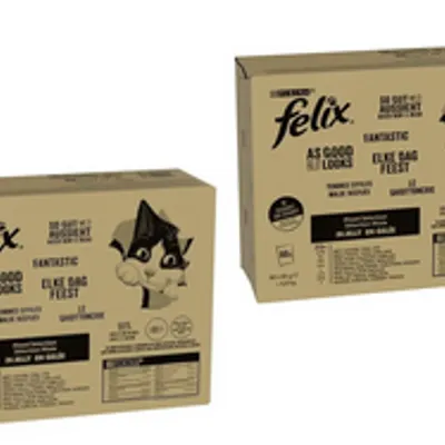 Felix  Fantastic Karma dla kotów wybór smaków w galaretce 160x85g