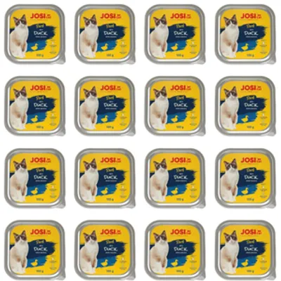 JOSERA JosiCat Pate z kaczką 16x100g