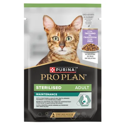 Purina Pro Plan Sterilised z indykiem dla kota 85g