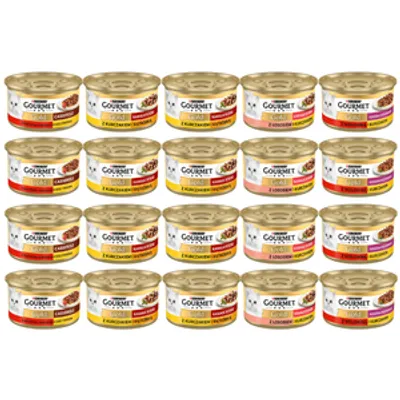Purina Gourmet Gold Mix Smaków w sosie 72x85g