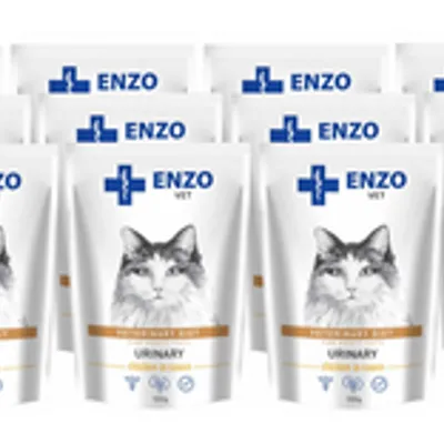 ENZO VET Urinary z kurczakiem w sosie dla kotów 12x100g