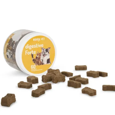 Easy.VET Smaczki funkcjonalne digestive forte dla psów i kotów 180g