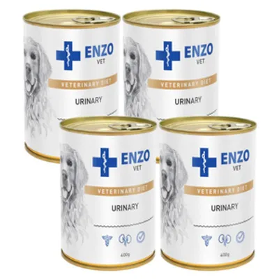 ENZO VET Urinary na choroby układu moczowego z kurczakiem dla psów 4x400g