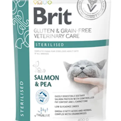 BRIT GF Veterinary Diets Cat Sterilised 400g