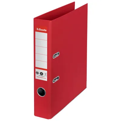 Segregator a4 karton ESSELTE no.1 50mm 627575 czerwony