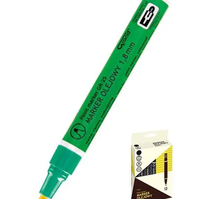 Marker olejowy Grand gr-25 160-1967 zielony okrągła 1.8-2.8 mm