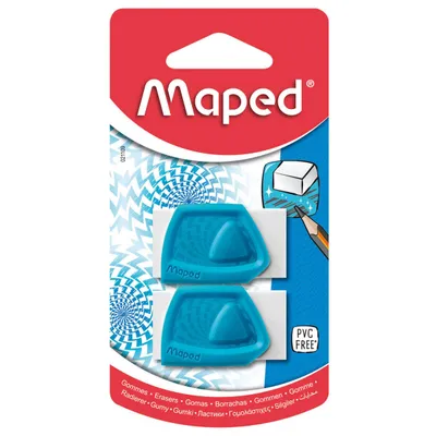 Gumka MAPED precision w plastikowej osłonce 2 szt
