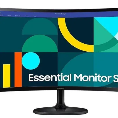 Samsung monitor 24 cale s36gd va 1920x1080 fhd 16:9 1xd-sub 1xhdmi 4 ms 100hz zakrzywiony 1800r 2yd2d (ls24d360gauxen)