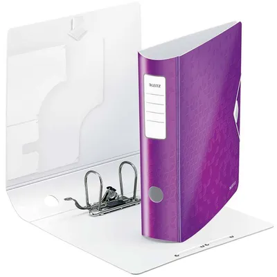 Segregator a4 pp/polyfoam LEITZ wow active 75mm 11060062 fioletowy