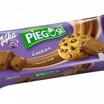 Ciastka pieguski z czekoladą MILKA 135g