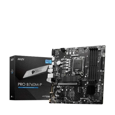 Msi płyta główna pro b760m-p s1700 4ddr5 dp/hdmi 2m.2 matx