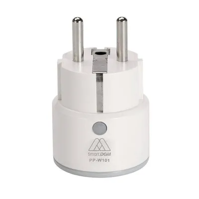 Gniazdko elektryczne 10a dgm pp-w101 typ e, f (shuko) 1100w - 2300w ac 110v-230v; 50/60hz wifi 2.4